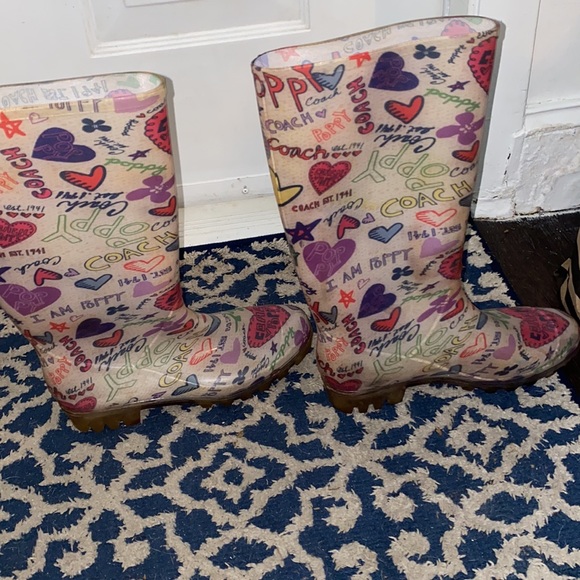 Coach Rain boots - Picture 4 of 6